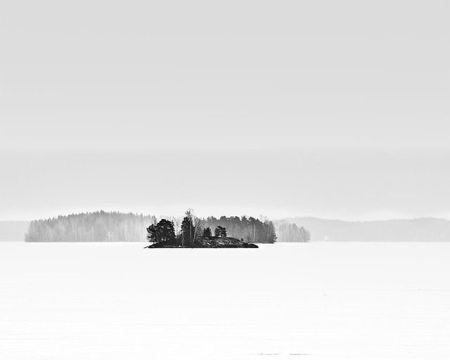 View from Sääksmäki, Winter