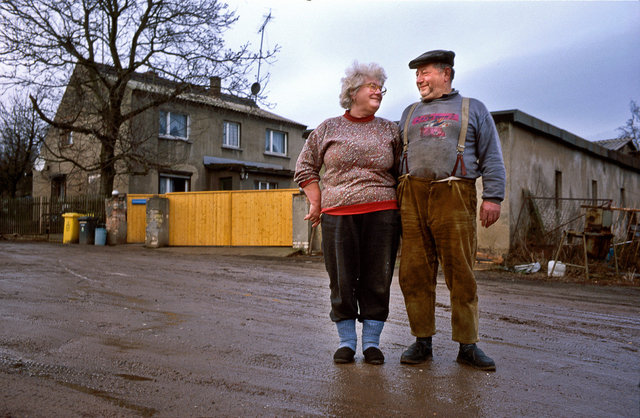 The farming couple Helmut and Hertha in Froeßnitz, Germany, live like they are in another time.