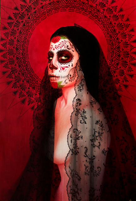 Black Virgin 36"x24" / 2012