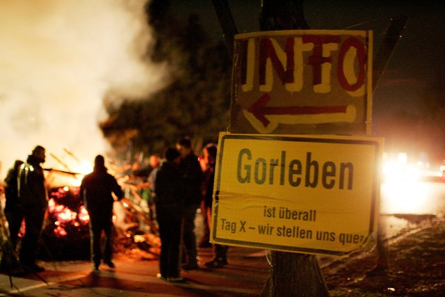 German Nuclear Waste Protest