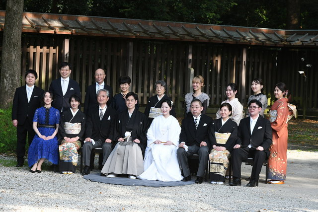 Meiji Shrine wedding May 2025
