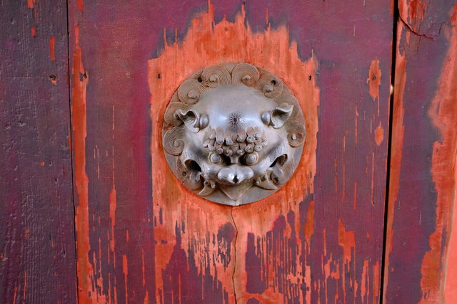 Nagasaki tempel door