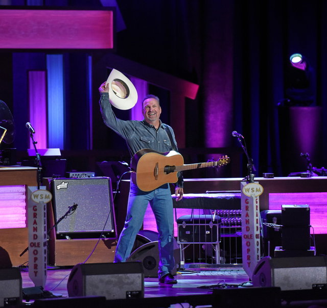 Garth Brooks at the Grand Ole Opry oct. 2022
