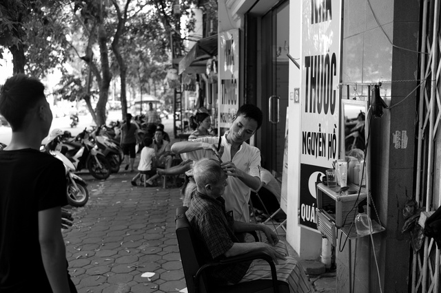 Haidresser in Hanoi