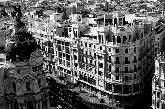 View of Madrid from above