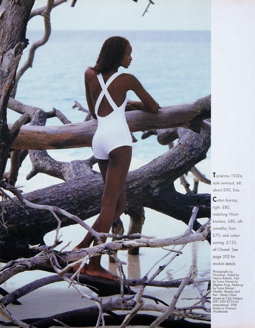 Beverly Peele for Marie Claire UK