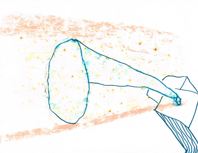 Zonder Titel, 2013  12,4 x 16,2 cm