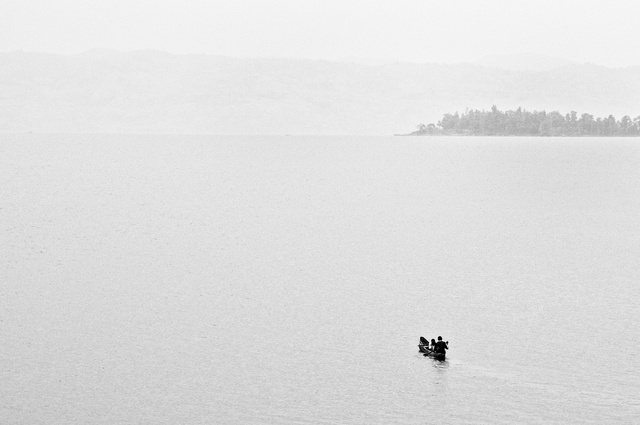 Alone on Lake Kivu, Bukavu