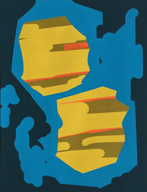 D.C. 20, 2017, gouache on paper