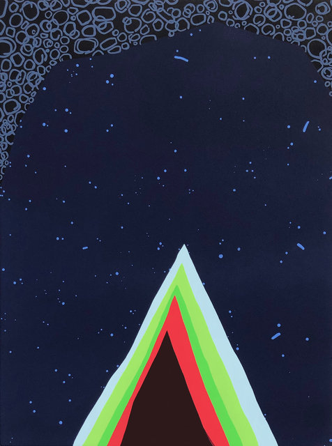 Tend To The Vulnerable Things, 2019, gouache on panel