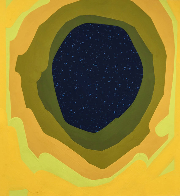 D.C. 28, 2017, gouache on paper