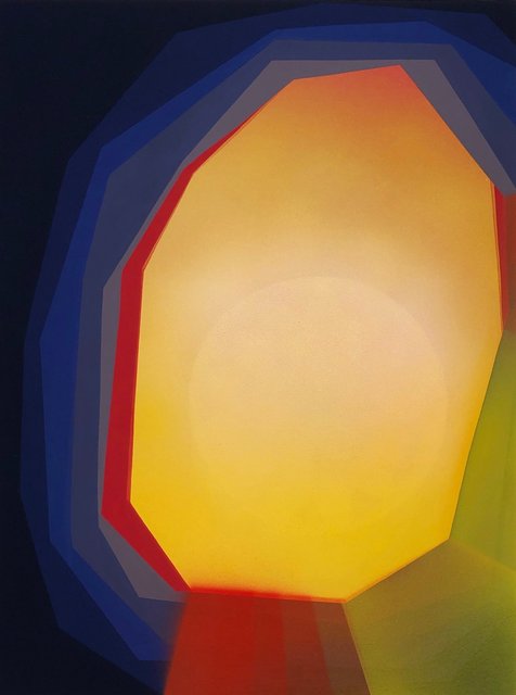 Unbelievers, 2019, gouache on panel