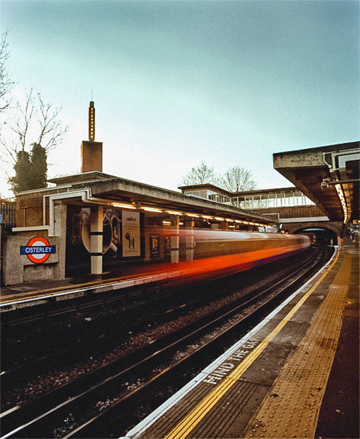 Osterley Art Deco tube station, West London