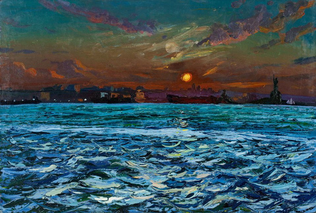 Liberty Sunset 32 x 44"