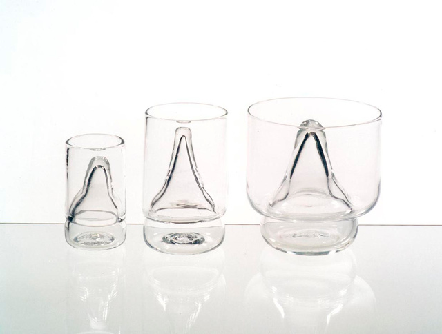 Three Cocktail Glasses