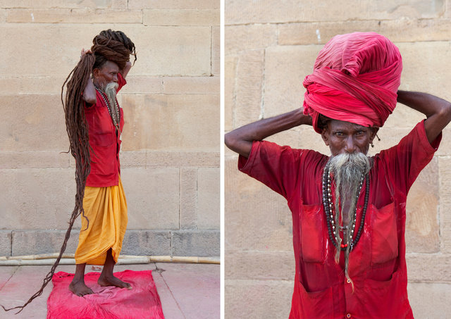 Sahdu, Holy Man on the banks of the River Ganges