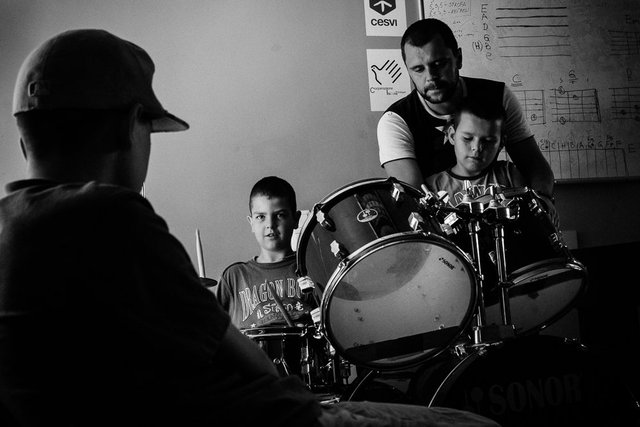 Unknown boy, Mitar Zdravko and Nikola.