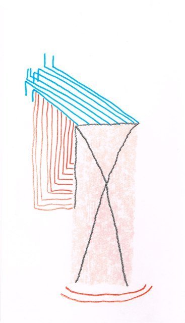 Zonder Titel, 2014  13,5 x 23,5 cm