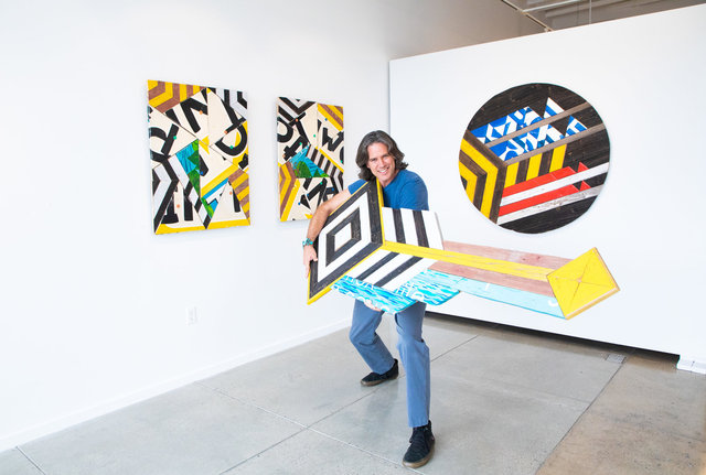 Benjamin Lowder at Wayfinding show