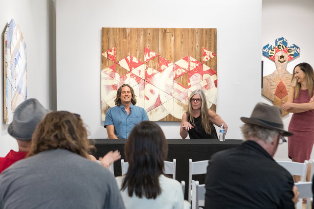 artist talk for "Phoneme" 2017 LA