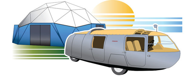 Illustration for Dymaxion Days SIUC