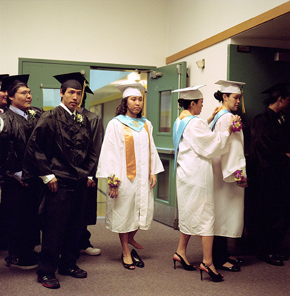 Michael, Ricky, Heather, Caroline and Abby, graduation class, May 2012