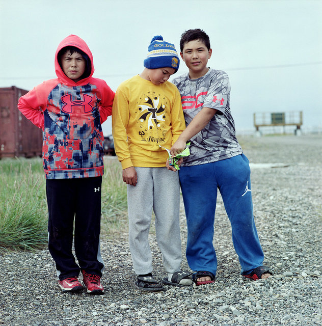Kunnaan, Aqqi Jr. en Jessy Jr., August 2016