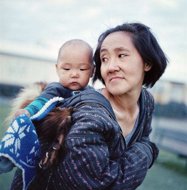 Hannah and her youngest son, 2016