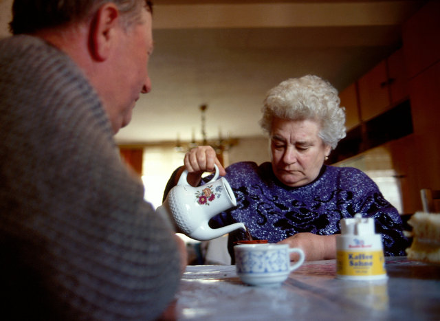 The farming couple Helmut and Hertha in Froeßnitz, Germany, live like they are in another time.