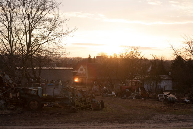 The farming couple Helmut and Hertha in Froeßnitz, Germany, live like they are in another time.