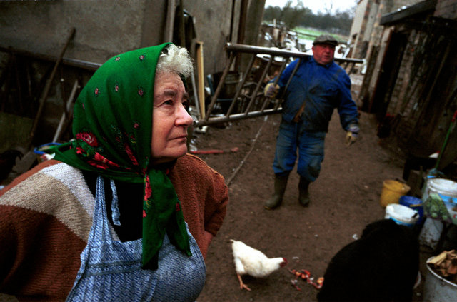 The farming couple Helmut and Hertha in Froeßnitz, Germany, live like they are in another time.