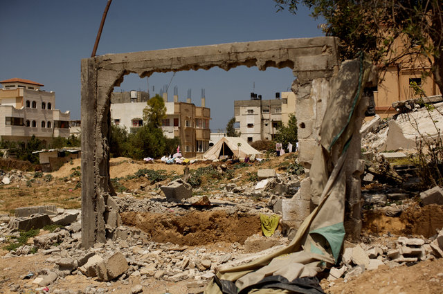 Gaza City - Gazas broken soul