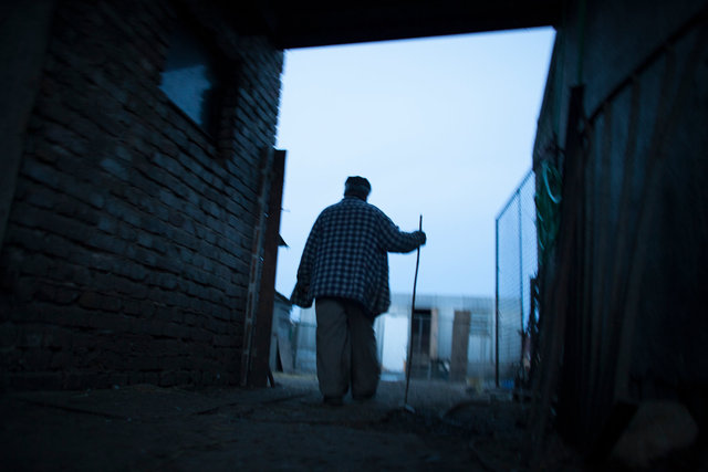 The farming couple Helmut and Hertha in Froeßnitz, Germany, live like they are in another time.