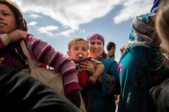 Escape to europe -  turkish-syrian border