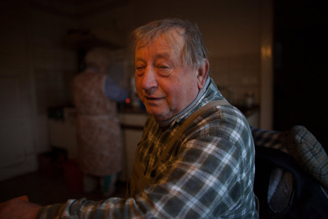 The farming couple Helmut and Hertha in Froeßnitz, Germany, live like they are in another time.