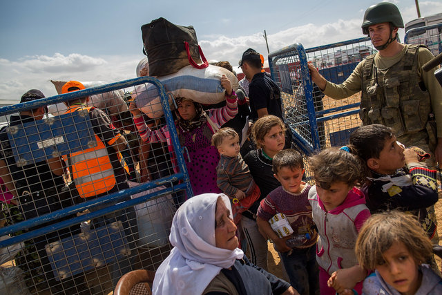 Escape to europe -  turkish-syrian border