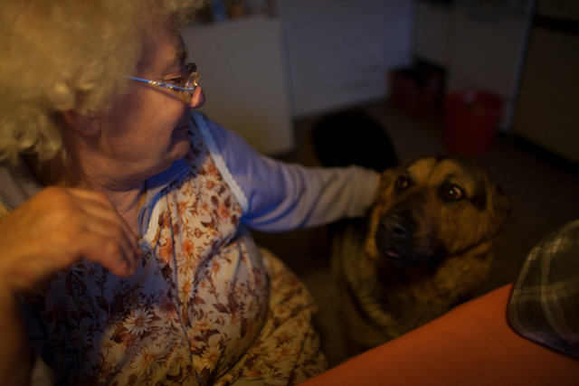 The farming couple Helmut and Hertha in Froeßnitz, Germany, live like they are in another time.