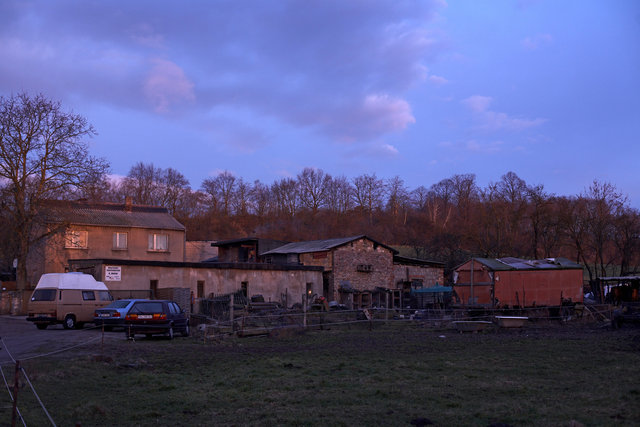 The farming couple Helmut and Hertha in Froeßnitz, Germany, live like they are in another time.
