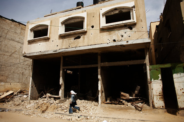 Gaza City - Gazas broken soul