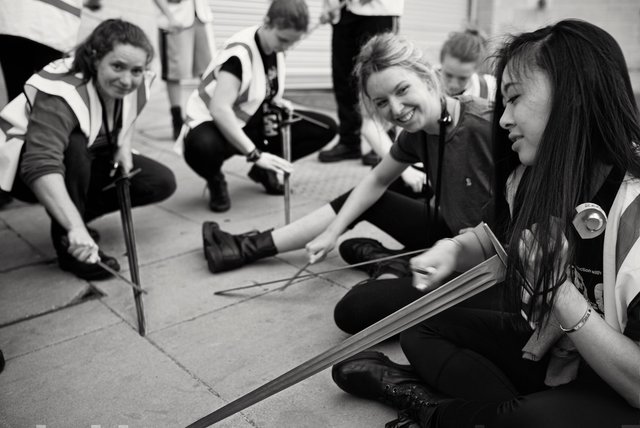 Rebecca Yau and Crack Squad sharpen swords