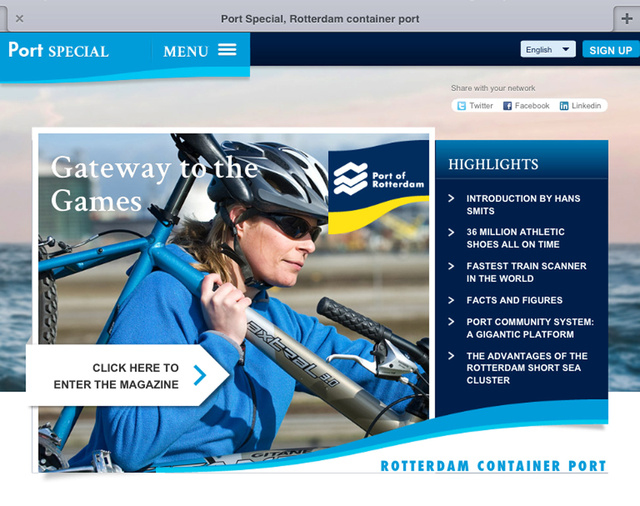 Port Of Rotterdam/site