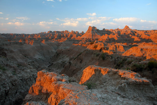 Sunrise, Badlands National Park, South Dakota