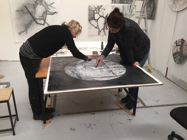 Drawing collaboration with Julia Davis