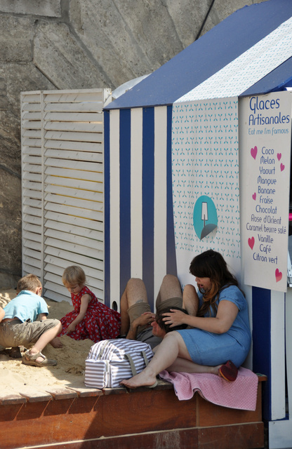 Paris-Plage, juillet 2009