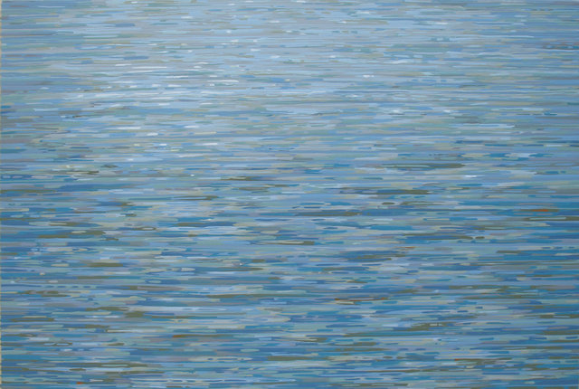 Reflection In Blue