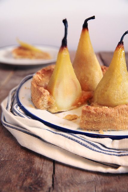 Pear Treacle Tart