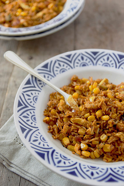 Sweetcorn Egg Fried Rice