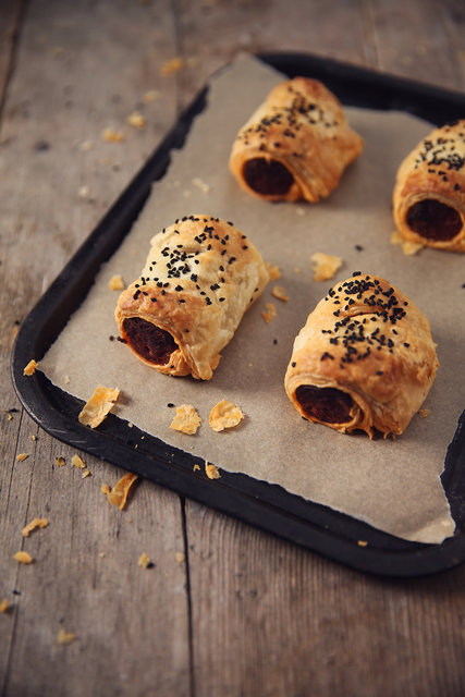 Apple and Chorizo Sausage Rolls