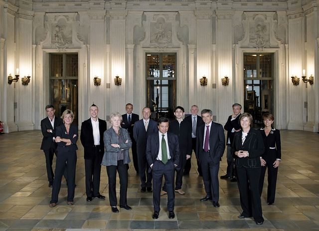 A group of Turin people for the cover of Extra