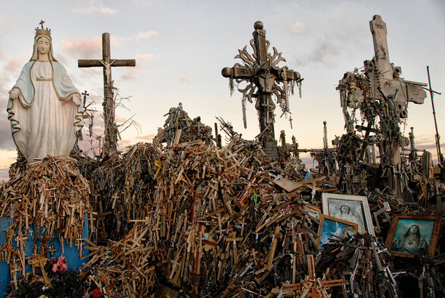 Hill of crosses, Lithuania, 2013